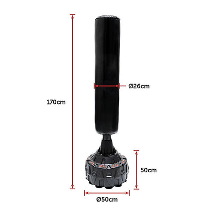 170cm Free Standing Boxing Punching Bag Stand MMA UFC Kick Fitness.