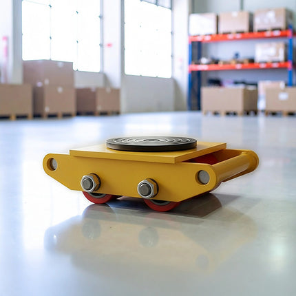 Heavy Duty Machine Dolly Skate Machinery Roller Mover Cargo Trolley 6T.
