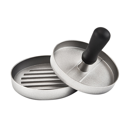 Large Round Hamburger Patty Maker Grill Press Burger Metal Mold Cooking Tools.