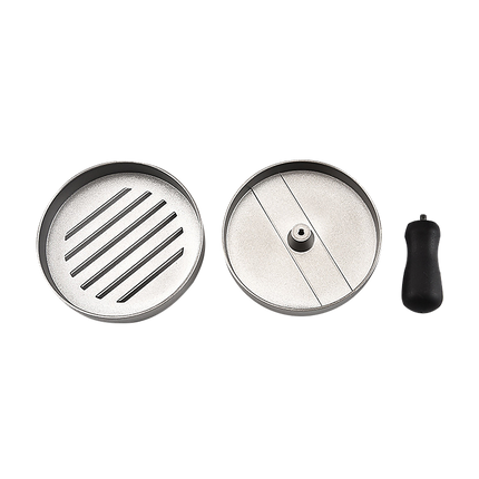 Large Round Hamburger Patty Maker Grill Press Burger Metal Mold Cooking Tools.
