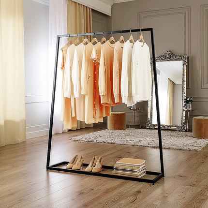 Commercial Clothing Garment Rack Retail Shop Black.