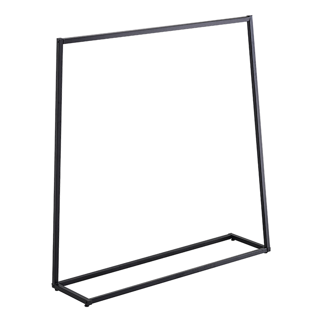 Commercial Clothing Garment Rack Retail Shop Black.