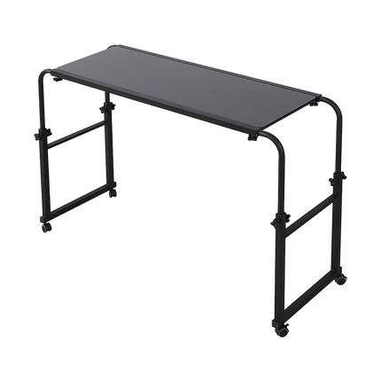 Overbed Table Work Laptop Desk with Wheels.
