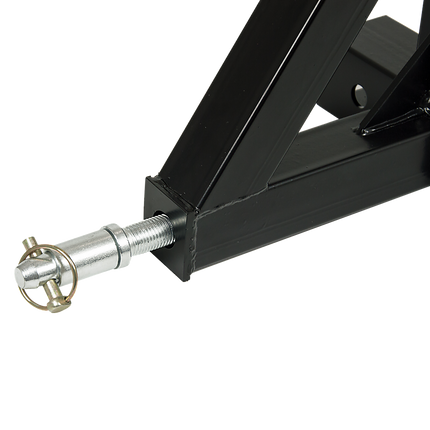 Heavy Duty Steel 3 Point 2" Trailer Hitch Receiver Tow Drawbar For Cat 1 Tractor.
