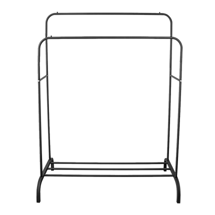 Heavy Metal Double Clothes Rail Hanging Rack Garment Display Stand Storage Shelf.