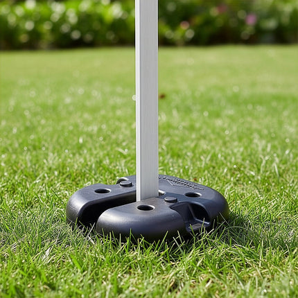 4pcs Outdoor Canopy Tent Leg Weights Anchor Stand Heavy Duty Gazebo Discs Base.