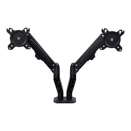 Dual Screen Gas-strut Monitor Stand Mount Desktop Bracket for LED/LC.