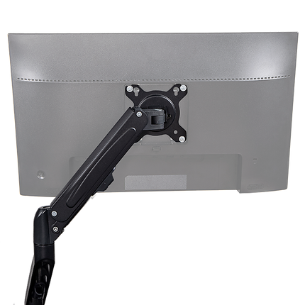 Dual Screen Gas-strut Monitor Stand Mount Desktop Bracket for LED/LC.