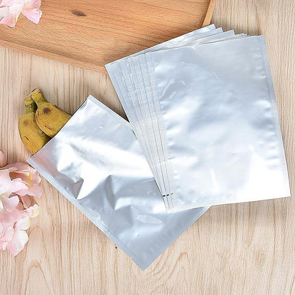 100x Food Vacuum Bags Pouch Foil Aluminum Storage Bags Heat Seal 30x40cm.