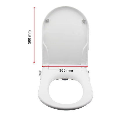 Non Electric Bidet Toilet Seat W/ Cover Bathroom Spray Water Wash.
