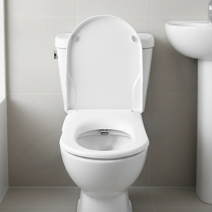 Non Electric Bidet Toilet Seat W/ Cover Bathroom Spray Water Wash.