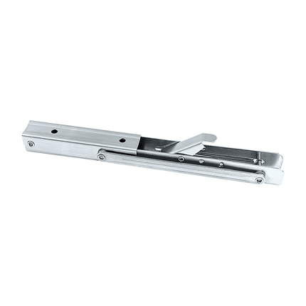 2x 10" Stainless Steel Folding Table Bracket Shelf Bench 50kg Load Heavy Duty.