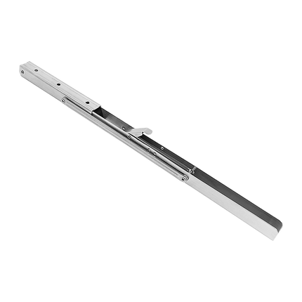 2x 20" Stainless Steel Folding Table Bracket Shelf Bench 50kg Load Heavy Duty.
