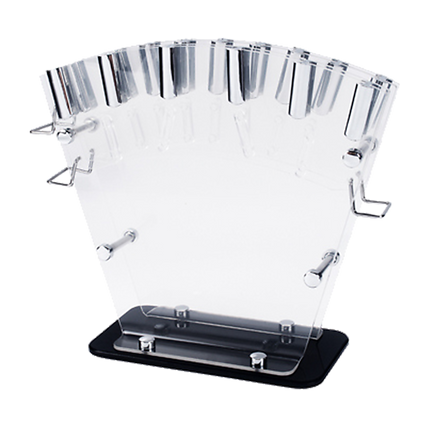 Kitchen 17 Piece Knife Set with Block and Sharpener Chef Knives.