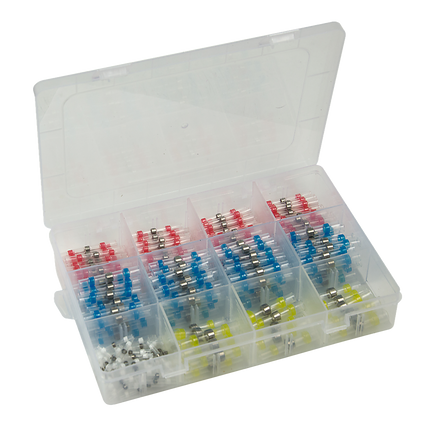 250PCS Waterproof Solder Seal Sleeve Heat Shrink Butt Wire Connectors Terminals.