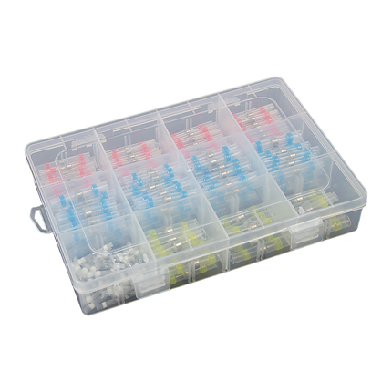 250PCS Waterproof Solder Seal Sleeve Heat Shrink Butt Wire Connectors Terminals.