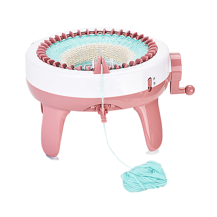 DIY Knitting Machine Smart Weaving Knit Rotating Kids Toy Scarf Sock Hat Gift.