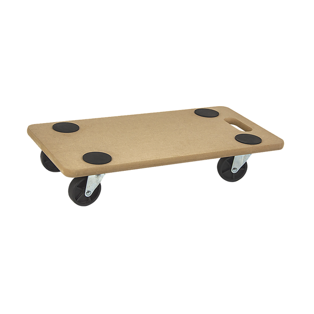 200kg Heavy Duty Hand Dolly Furniture Wooden Trolley Cart Moving Platform Mover.
