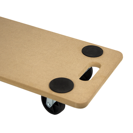 200kg Heavy Duty Hand Dolly Furniture Wooden Trolley Cart Moving Platform Mover.