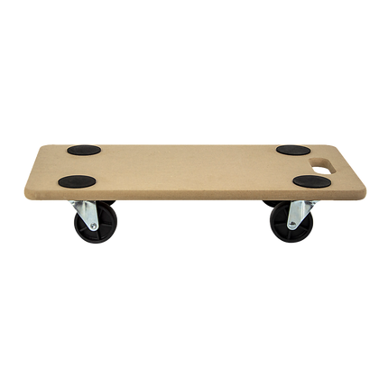 200kg Heavy Duty Hand Dolly Furniture Wooden Trolley Cart Moving Platform Mover.