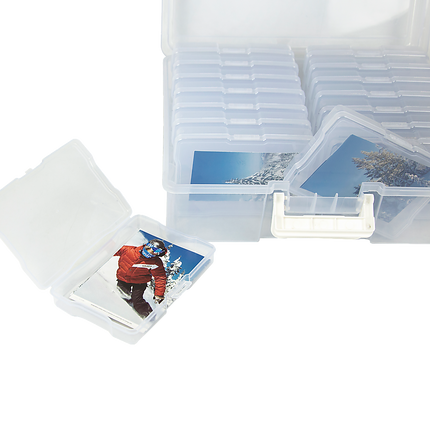 Jumbo Photo Storage Box 1600 4x6 Picture Album Organizer Container Craft Case.
