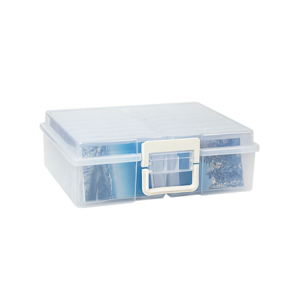 Jumbo Photo Storage Box 1600 4x6 Picture Album Organizer Container Craft Case.