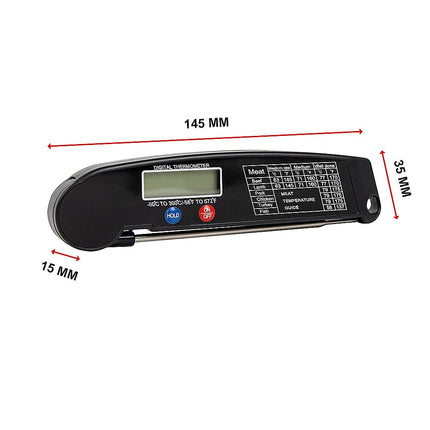 Digital Food Thermometer BBQ Tool Cooking Meat Kitchen Temperature Magnet.