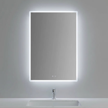 Smart Mirror Bathroom Vanity LED Lighted Wall Mirror 800x600mm.