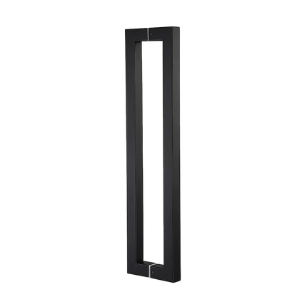 Entrance Door Pull Handle Matte Black 1500mm.