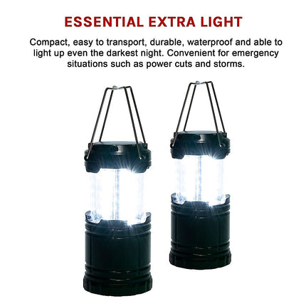 LED Camping Lantern, Super Bright Portable 2 Pack.
