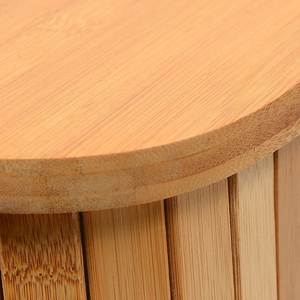 Bamboo Bread Bin Storage Box Kitchen Loaf Pastry Container.