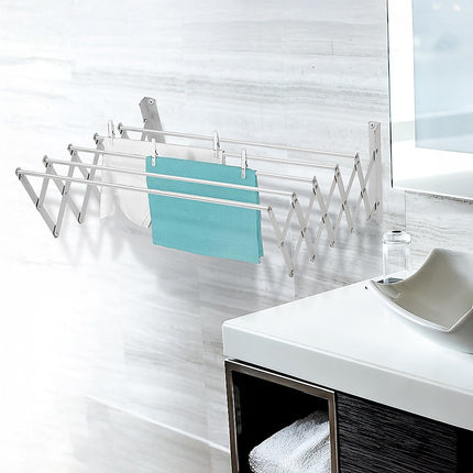 Pull Out Clothes Airer – Expanding Laundry Drying Line for Caravan, RV & Home.