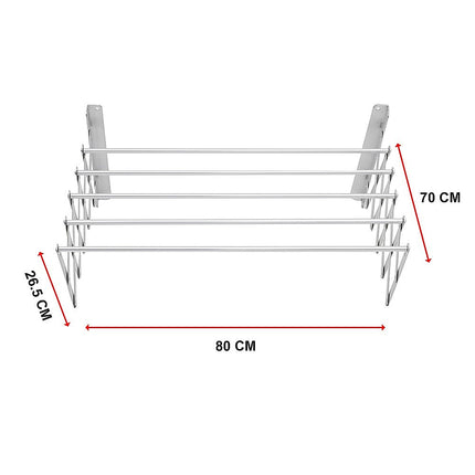Pull Out Clothes Airer – Expanding Laundry Drying Line for Caravan, RV & Home.