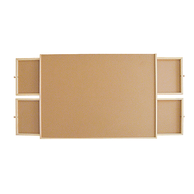 Wooden Jigsaw Puzzle Table Board Storage Table Tray Puzzle For Adult Kid.
