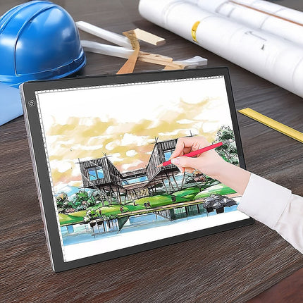 A2 LED Light Box Tracing Board Art Design Stencil Tattoo Copy Drawing Pad.