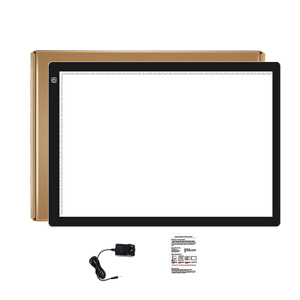 A2 LED Light Box Tracing Board Art Design Stencil Tattoo Copy Drawing Pad.