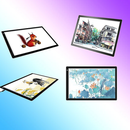 A2 LED Light Box Tracing Board Art Design Stencil Tattoo Copy Drawing Pad.