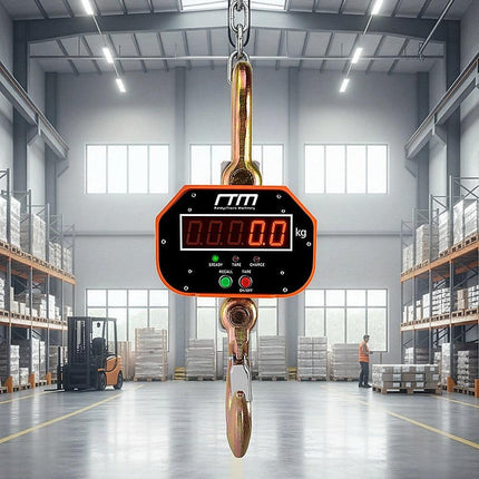 5000kg Electronic Crane Scales Industrial Hanging Digital Weight.