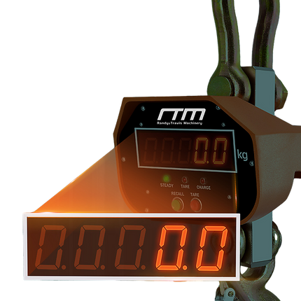 5000kg Electronic Crane Scales Industrial Hanging Digital Weight.