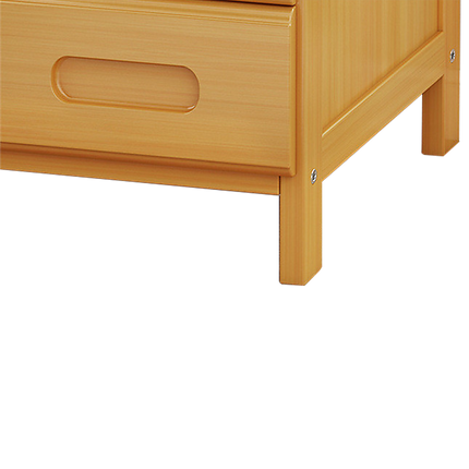 Bamboo Bedside Table Nightstand Storage Bedroom Sofa Side Stand.