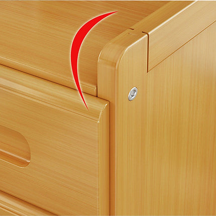 Bamboo Bedside Table Nightstand Storage Bedroom Sofa Side Stand.