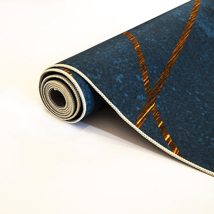 200x300cm Large Floor Blue Teal Rug – Modern Area Carpet for Bedroom & Lounge.