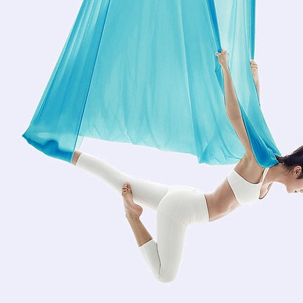 5x2.8m Yoga Pilates Aerial Silk Kit Swing Anti-Gravity Hammock.