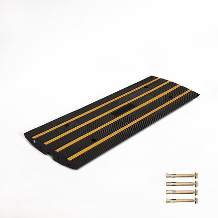 Car Driveway Curb Ramp Rubber 10,000 Kg Industrial Capacity.