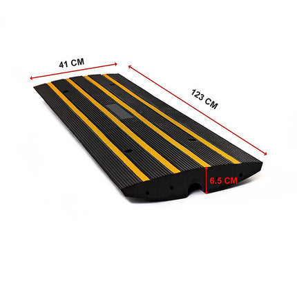 Car Driveway Curb Ramp Rubber 10,000 Kg Industrial Capacity.