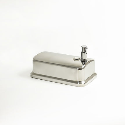 304 Stainless Steel Commercial Liquid Soap Hand Sanitiser Dispenser Wall Mount Bathroom Kitchen Office Hospital Restaurant 1000ml.