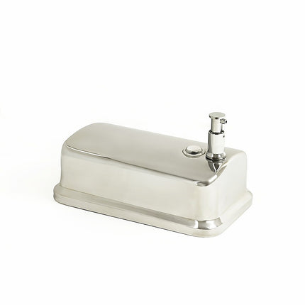 304 Stainless Steel Commercial Liquid Soap Hand Sanitiser Dispenser Wall Mount Bathroom Kitchen Office Hospital Restaurant 1000ml.