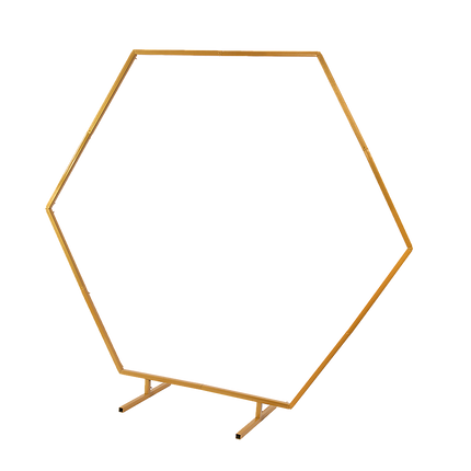 2M Wedding Hex Arch Backdrop Flower Display Stand Frame Background.