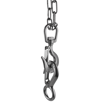 Grappling Hook 1T Crane Scale Sliding Stainless Steel Lifting Rigging Accessories.