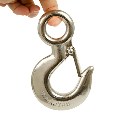 Grappling Hook 1T Crane Scale Sliding Stainless Steel Lifting Rigging Accessories.